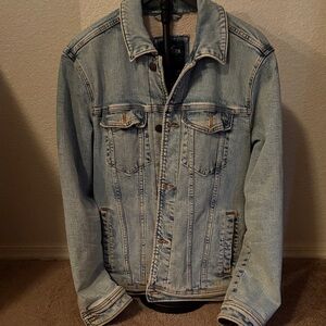 Hollister Classic Denim Jacket in Light Blue